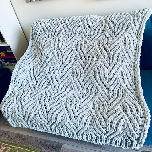 PATTERN: Seaweed Forest Blanket - ILoveMyBlanket