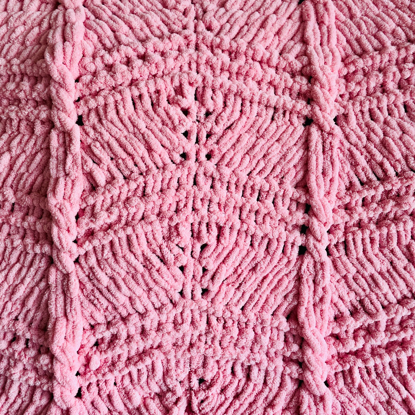 PATTERN: Cable-Tied Ripple Blanket