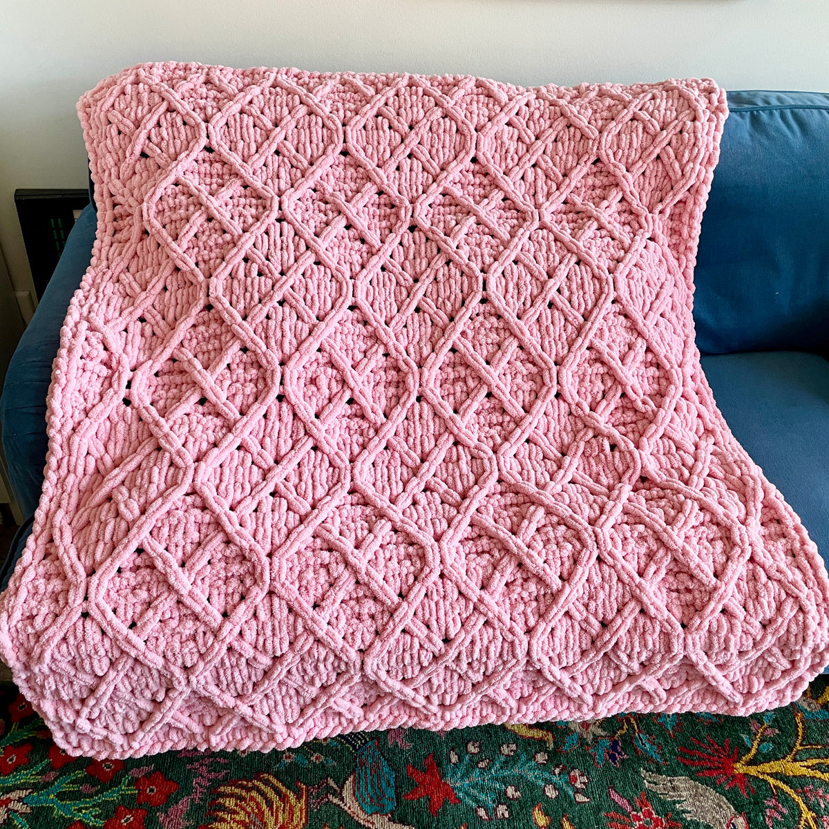 PATTERN: Argyle Blanket - ILoveMyBlanket
