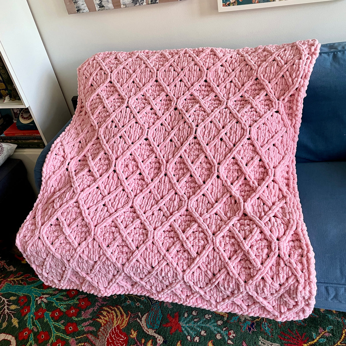 PATTERN: Argyle Blanket - ILoveMyBlanket