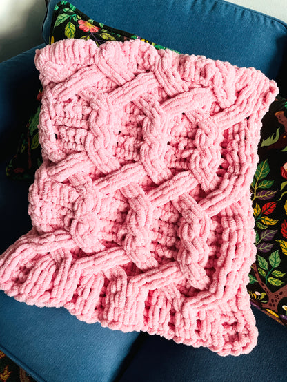 PATTERN: Hexagonal Celtic Weave Blanket - ILoveMyBlanket