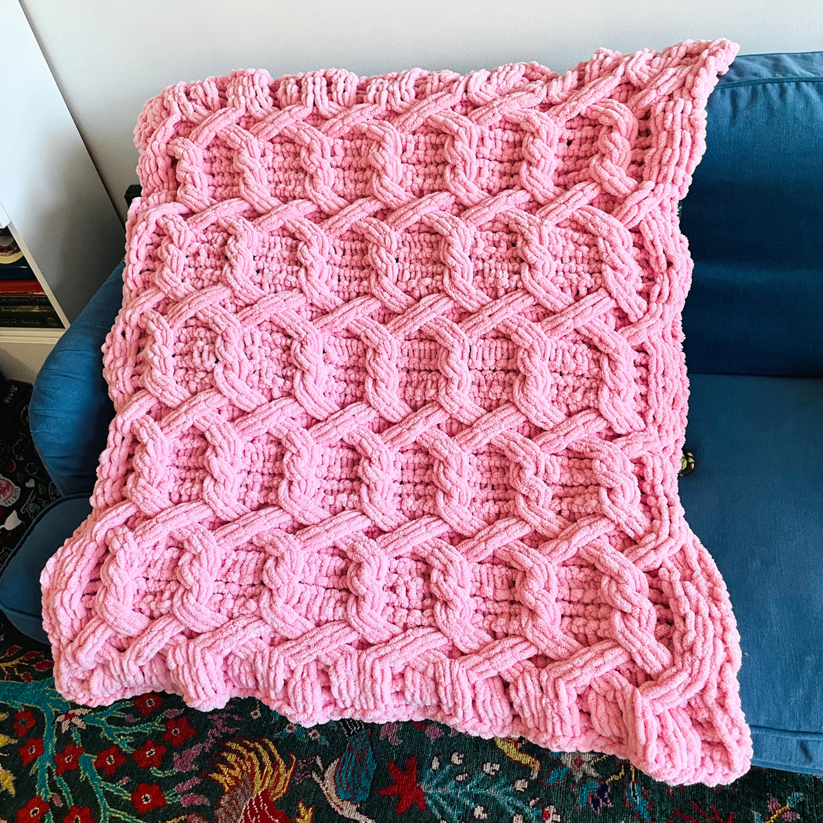 PATTERN: Hexagonal Celtic Weave Blanket - ILoveMyBlanket
