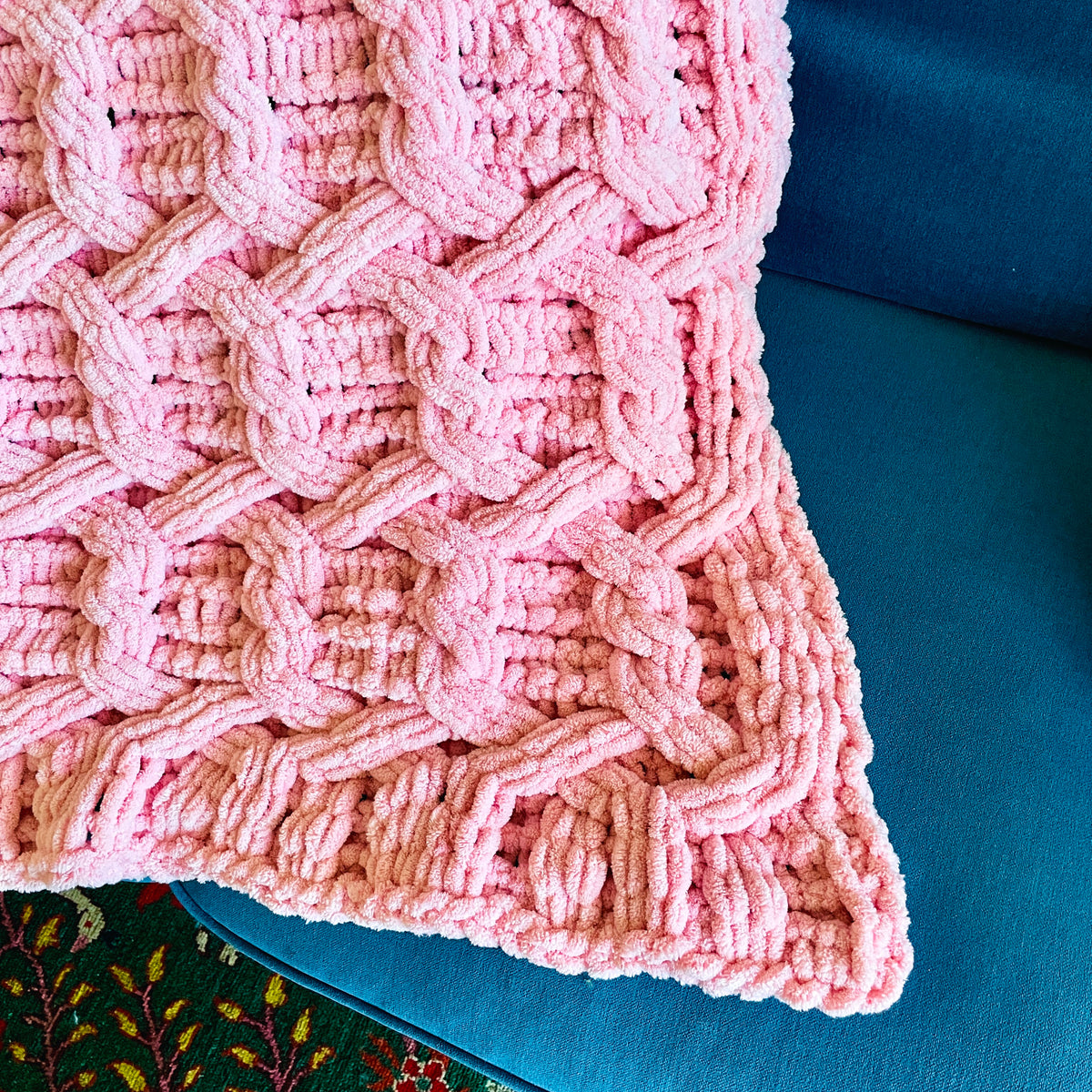 PATTERN: Hexagonal Celtic Weave Blanket - ILoveMyBlanket