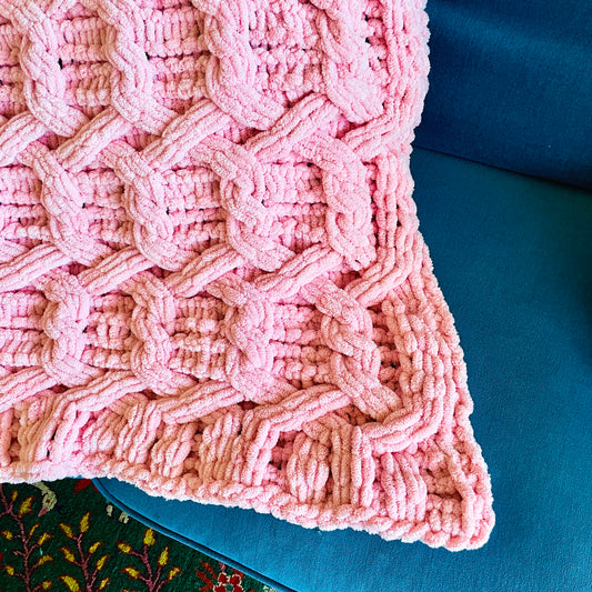 PATTERN: Hexagonal Celtic Weave Blanket - ILoveMyBlanket
