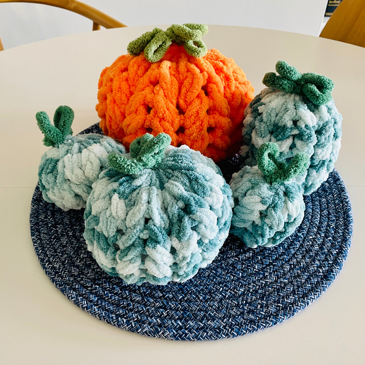 Knitted Pumpkin Set - ILoveMyBlanket