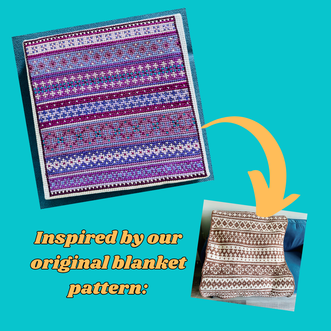 CROSS STITCH PATTERN: Nordic Sampler - ILoveMyBlanket