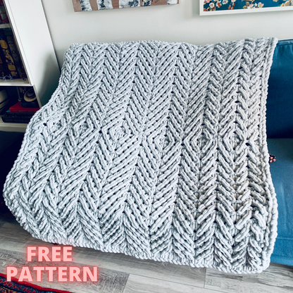 PATTERN: Convergence Throw Blanket - ILoveMyBlanket