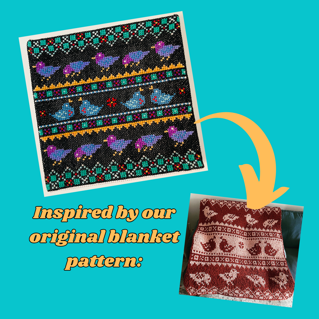 CROSS STITCH PATTERN: Early Bird - ILoveMyBlanket