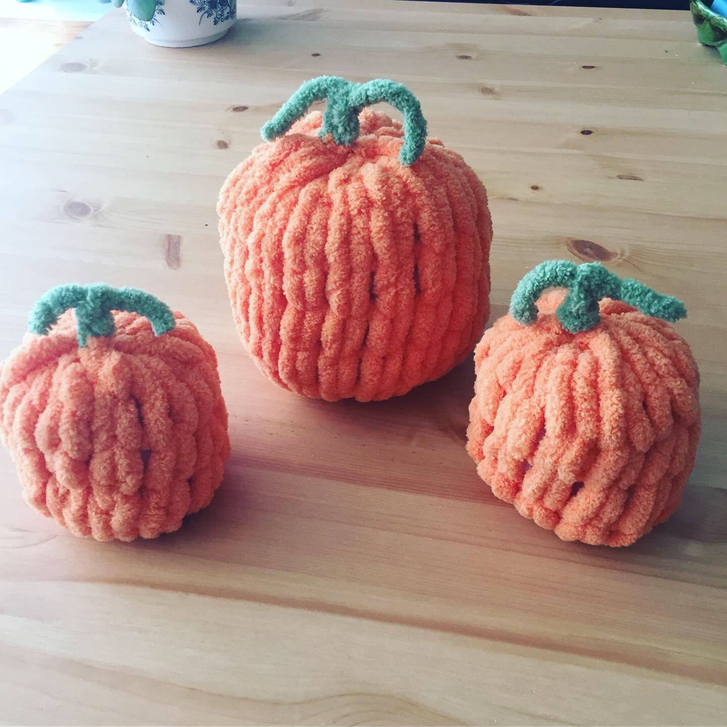 Knitted Pumpkin Set - ILoveMyBlanket