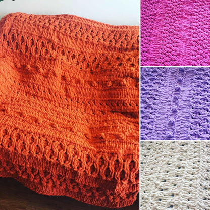 PATTERN BUNDLE: Boho Multi-Texture Style Blankets