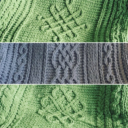PATTERN BUNDLE: Celtic Knot Style Blankets