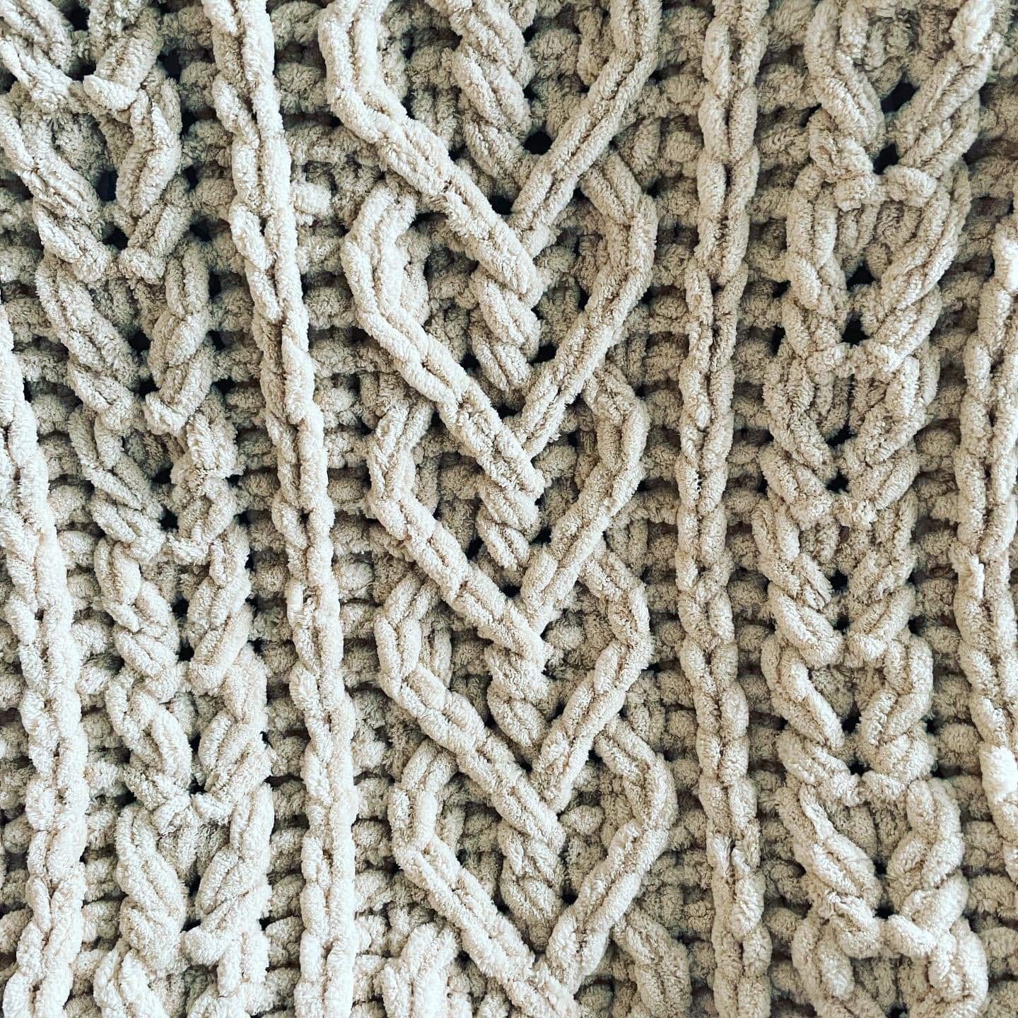 PATTERN: Cable Hearts Blanket – ILoveMyBlanket