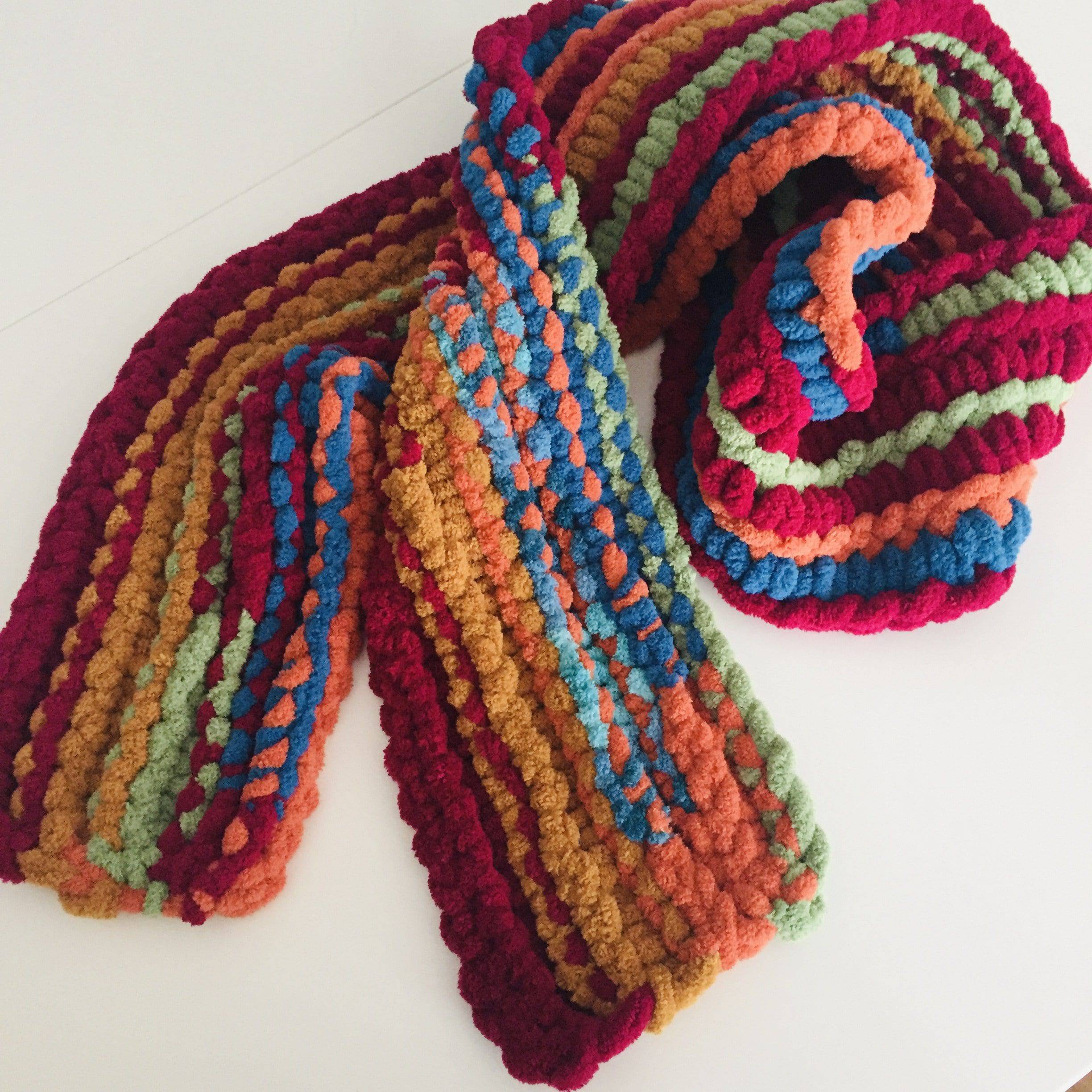 PATTERN: Easy Ribbed Scarf – ILoveMyBlanket