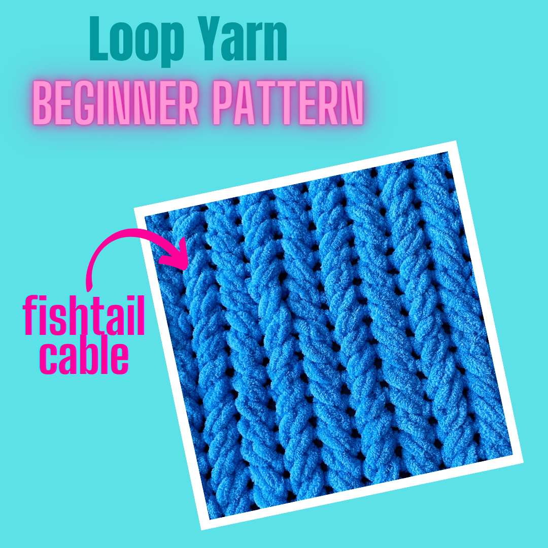 Fishtail Rope PATTERN: Fishtail Cable Blanket – ILoveMyBlanket