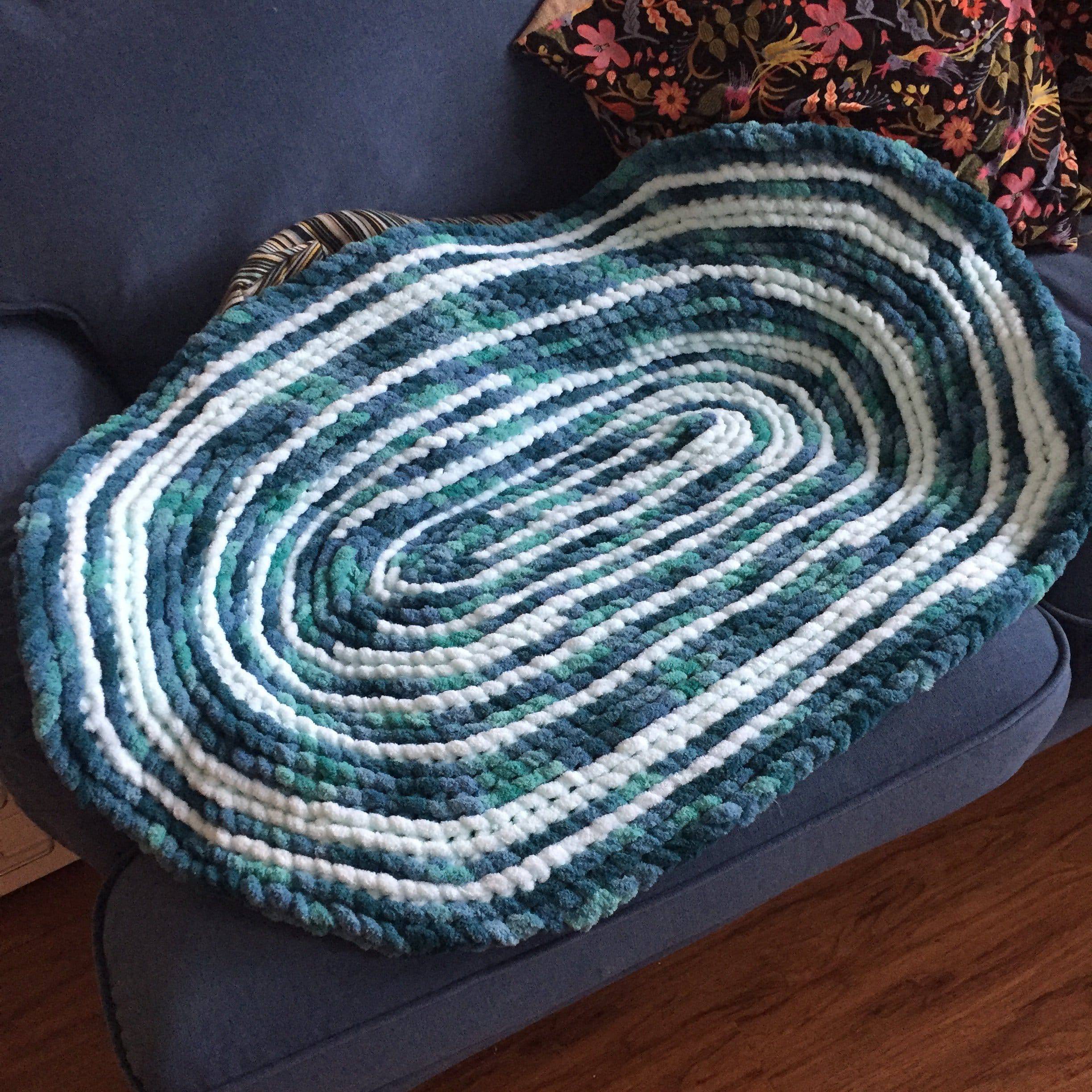 PATTERN: Oval Rag Rug – ILoveMyBlanket