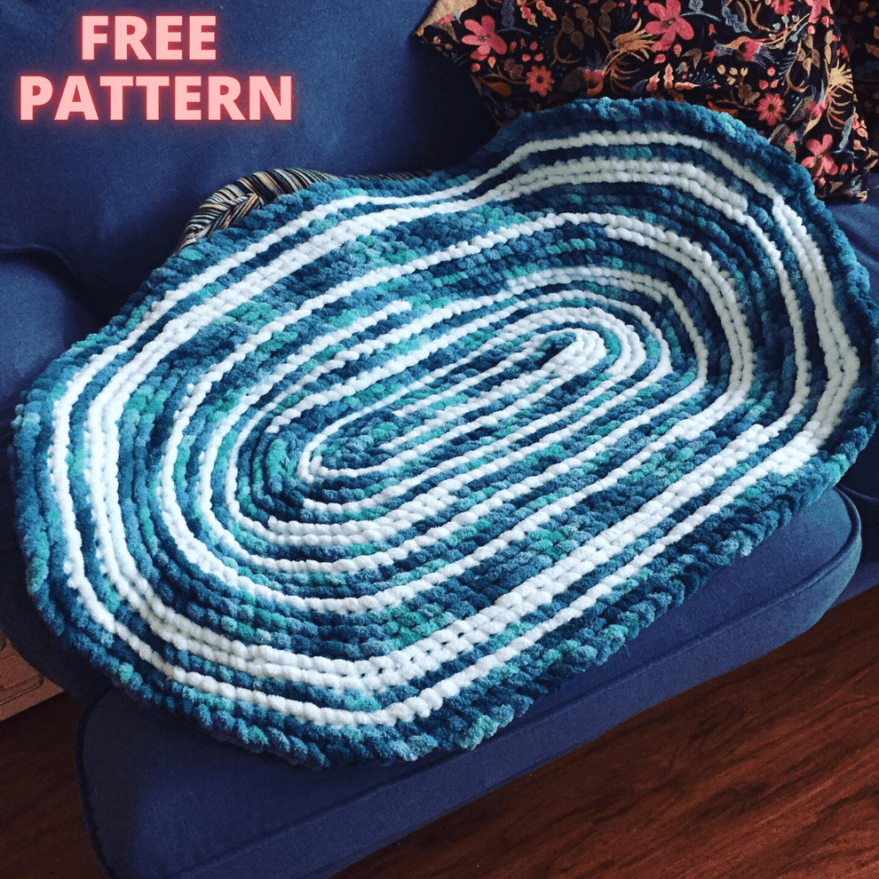 PATTERN: Oval Rag Rug – ILoveMyBlanket