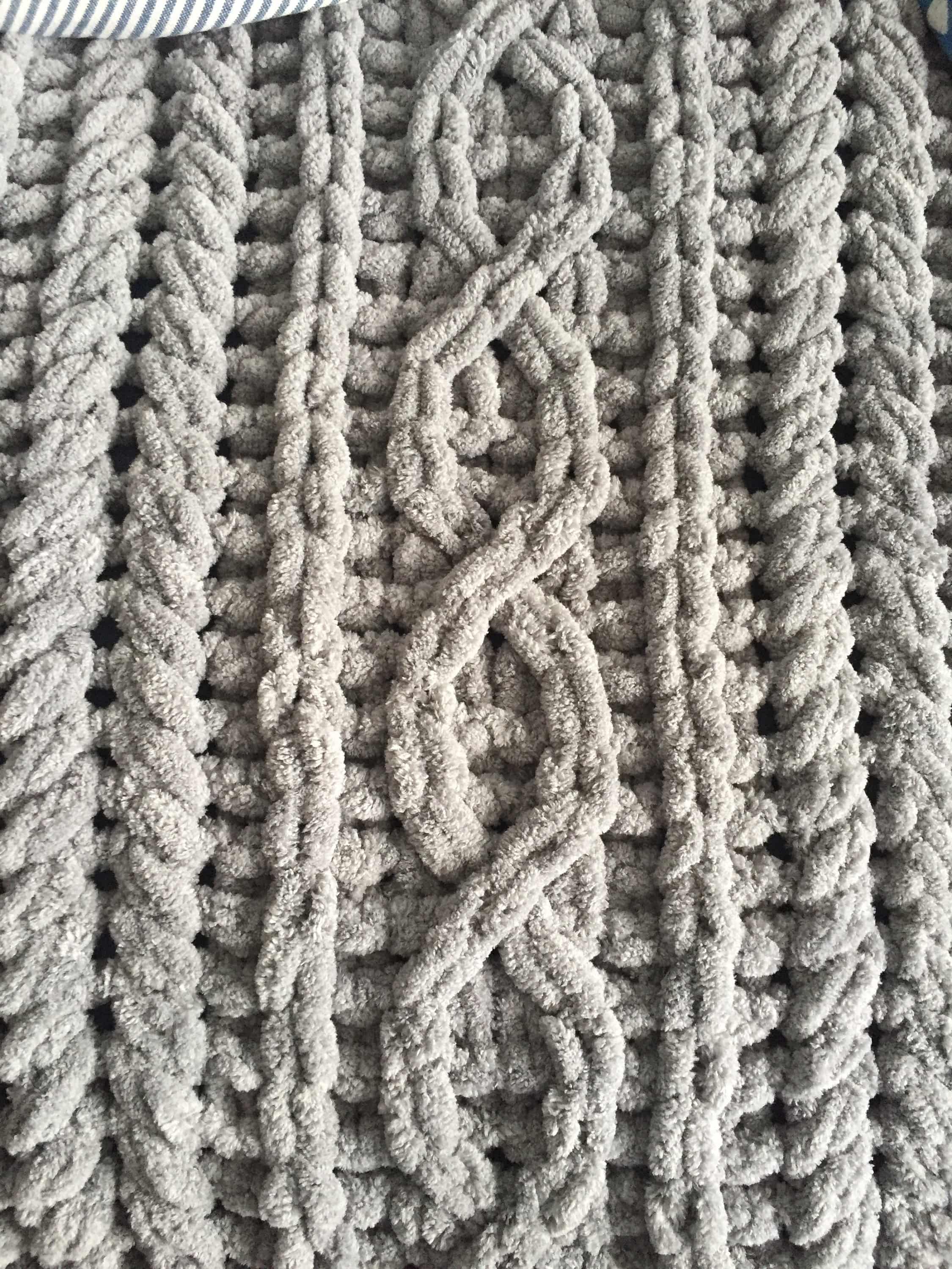 PATTERN: Repeating Rope Cable-Knit Blanket – ILoveMyBlanket
